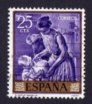 Stamps : Europe : Spain :  el botijo(sorolla)