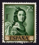 Stamps Spain -  sta casilda (zurbaran)