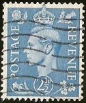 Stamps United Kingdom -  POSTAGE REVENUE - JORGE VI