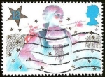 Stamps United Kingdom -  NIÑO Y ESTRELLAS