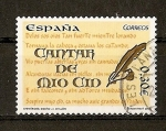 Stamps Spain -  Cantar de Mio Cid.