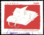 Stamps Colombia -  EMISIÓN POSTAL BIBLIOTECA LUÍS ÁNGEL ARANGO 50 AÑOS (1958 - 2008)