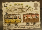 Stamps : Europe : United_Kingdom :  liverpool and manchester railway 1830