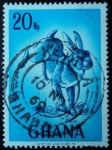 Stamps Ghana -  Liebre