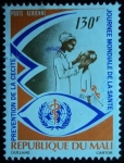 Stamps : Africa : Mali :  Día Mundial de la Salud 1976