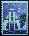 Stamps South Africa -  Groot Constantia