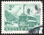 Stamps Hungary -  Transportes
