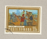 Stamps Romania -  Obreros