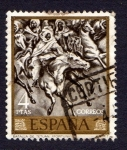 Stamps Spain -  BATALLA DE TETUAN (FORTUNY)