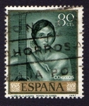 Stamps Spain -  LA NIÑA DE LA GUITARRA (ROMERO DE TORRES)