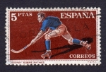 Stamps Spain -  HOCKEY SOBRE PATINES