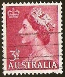 Stamps Australia -  REINA ISABEL II 