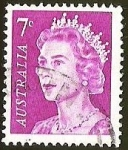 Stamps Australia -  REINA ELIZABETH  II