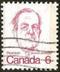 Sellos de America - Canad� -  LESTER B. PEARSON