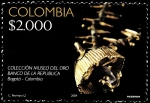 Stamps Colombia -  EMISIÓN POSTAL CLUB FILATÉLICO DE CALI - CFC 70 AÑOS