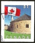 Stamps Canada -  BANDERA - FORT GARRY
