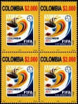 Stamps America - Colombia -  EMISIÓN POSTAL COPA MUNDIAL SUB 20 DE LA FIFA COLOMBIA 2011