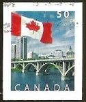 Stamps Canada -  BANDERA - PUENTE