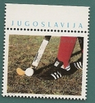 Stamps Yugoslavia -  Juegos Olimpicos de Moscú 1980 - Hockey sobre hierba