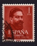 Stamps Spain -  1º centº de albeniz