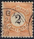 Sellos de Europa - Alemania -  Cifra (4)