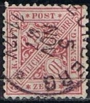 Stamps Germany -  Cifras (6)