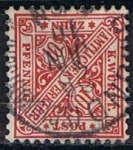 Stamps Germany -  Cifras (12)
