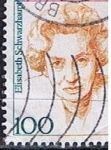 Stamps Germany -  Elisabeth Schwarzhaupt (3)