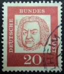 Stamps : Europe : Germany :  Johann Sebastian Bach (1685-1750)