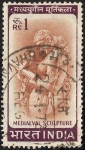 Stamps : Asia : India :  Escultura