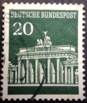 Sellos de Europa - Alemania -  Brandenburger Tor