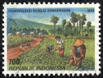 Stamps : Asia : Indonesia :  Agricultura