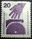 Stamps : Europe : Germany :  Prevent accidents