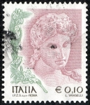 Stamps : Europe : Italy :  Escultura