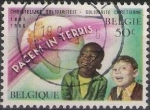 Stamps Belgium -  Belgica 1966 Scott 660 Sello º Enciclica Pacem in Terris 0,50fr Belgique Belgium 