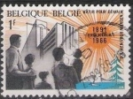 Stamps : Europe : Belgium :  Belgica 1966 Scott 661 Sello º Mirando hacia un Futuro Mejor 1fr Belgique Belgium 