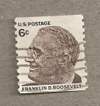 Stamps United States -  Franklin Delano Roosvelt
