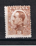Stamps Spain -  Edifil  490  Afonso XIII.  