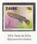 Stamps Republic of the Congo -  Peces de Africa