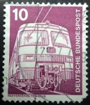 Stamps Germany -  Trenes de cercanías