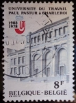 Stamps Belgium -  Université du Travail Paul Pastur á Charleroi