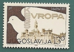 Stamps Yugoslavia -  Conferencia sobre Seguridad en Europa - Madrid´80  - Catedral SEVILLA