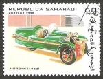 Stamps : Africa : Morocco :  automóvil morgan de 1923
