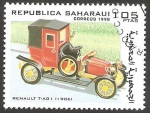 Stamps Morocco -  automóvil renault de 1906
