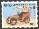 Stamps Guinea -  automóvil darracq de 1902