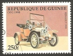Stamps : Africa : Guinea :  automóvil renault de 1910