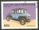 Stamps Africa - Guinea -  automóvil rumpler de 1921