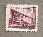 Stamps Hungary -  Edificio apartamentos