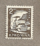 Stamps Romania -  Apisonadora