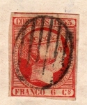 Stamps Europe - Spain -  isabel II 